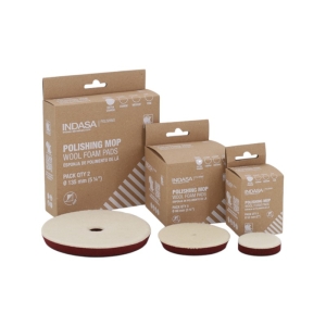 Pad polerski bardzo twardy wełniany 135mm